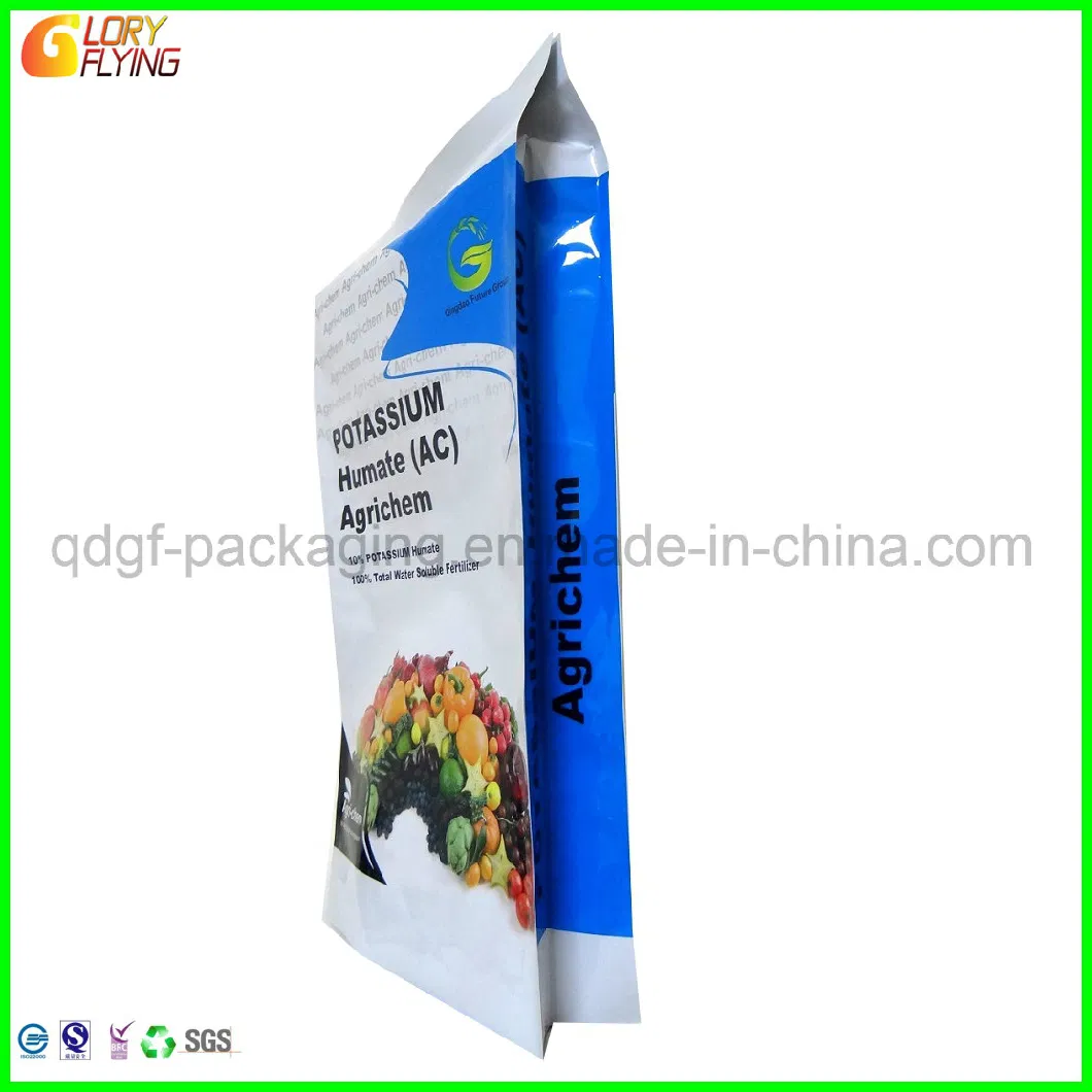 Four-Side Seal Plastic Packaging Bag for Packing Agricultural Fertilizer